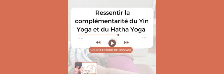 Ressentir la complémentarité du Yin et du Yoga